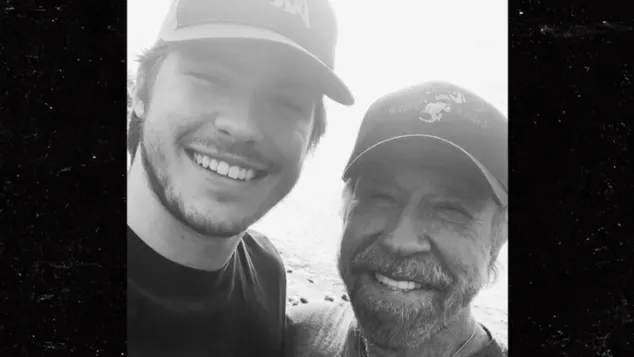 Dakota Norris and Chuck Norris