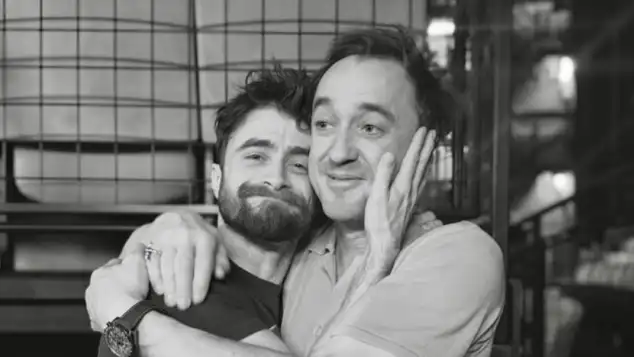 Daniel Radcliffe and Tom Felton