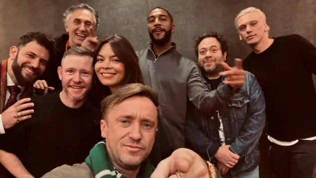 The stars of "Harry Potter"