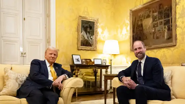 Donald Trump and Prince William