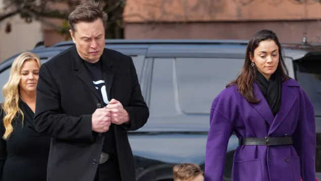 Elon Musk and Shivon Zilis