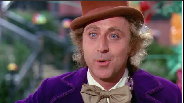 Gene Wilder as 'Willy Wonka'