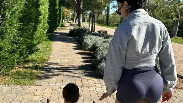 Georgina Rodriguez and Bella Esmeralda