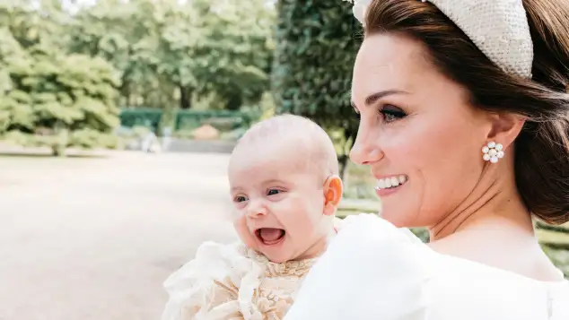 Duchess Catherine and Prince Louis