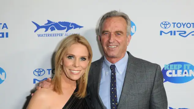 Cheryl Hines and Robert Kennedy