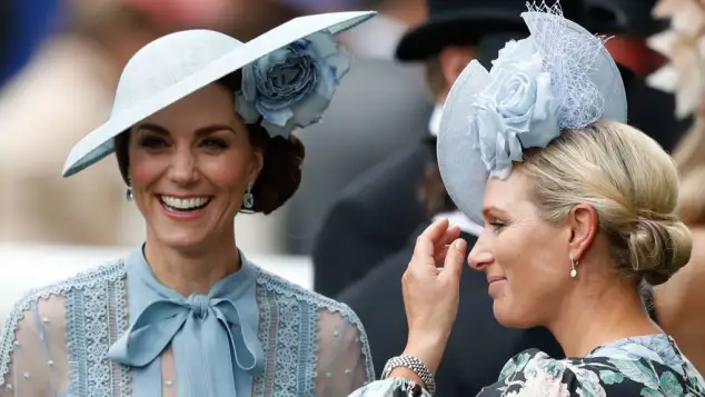 Kate Middleton and Zara Tindall