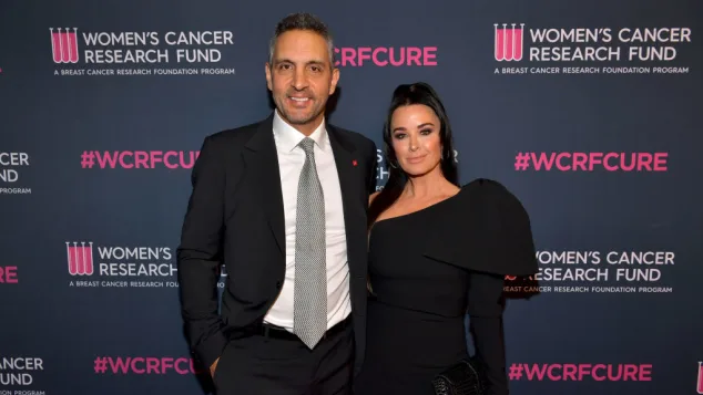Kyle Richards and Mauricio Umansky