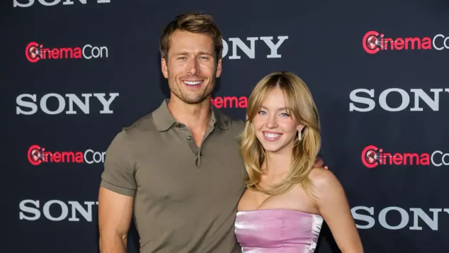 Glen Powell and Sydney Sweeney