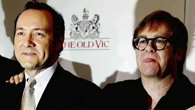 Kevin Spacey and Elton John