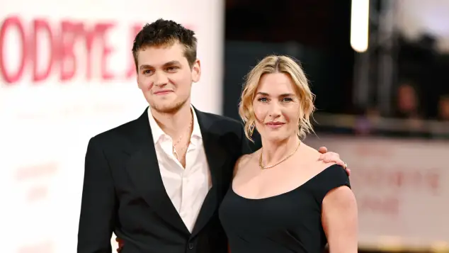 Kate Winslet and son Joe