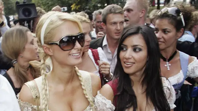 Paris Hilton and Kim Kardashian
