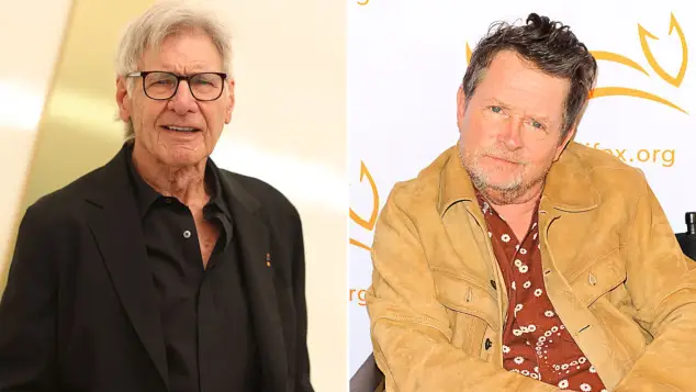 Harrison Ford and Michael J. Fox