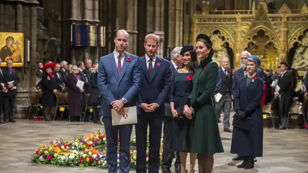 William, Harry, Meghan and Kate