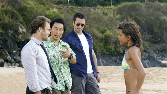 The cast of Hawaii Five-0