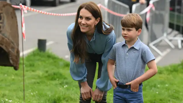 Duchess Kate and Prince Louis