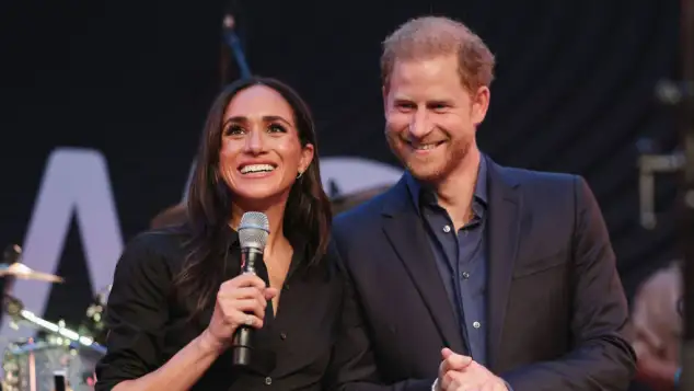 La duquesa Meghan y el príncipe Harry