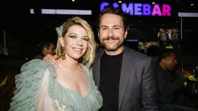 Mary Elizabeth Ellis and Charlie Day