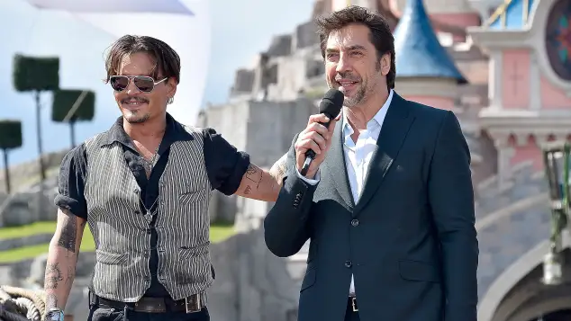 Johnny Depp and Javier Bardem