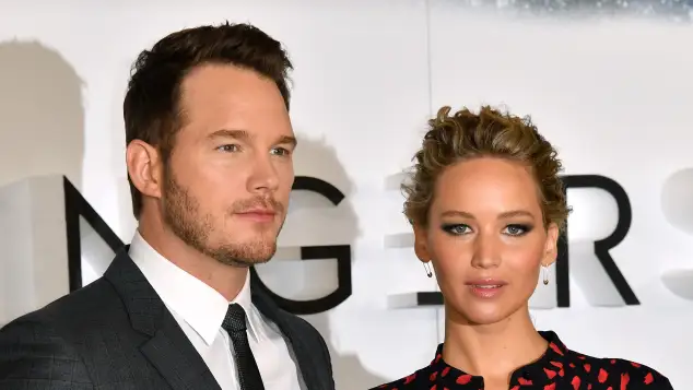 Jennifer Lawrence y Chris Pratt