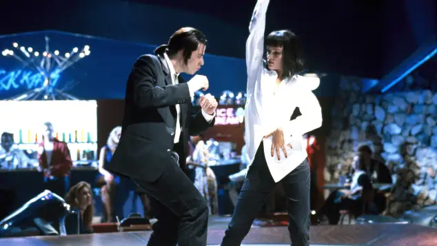 John Travolta and Uma Thurman