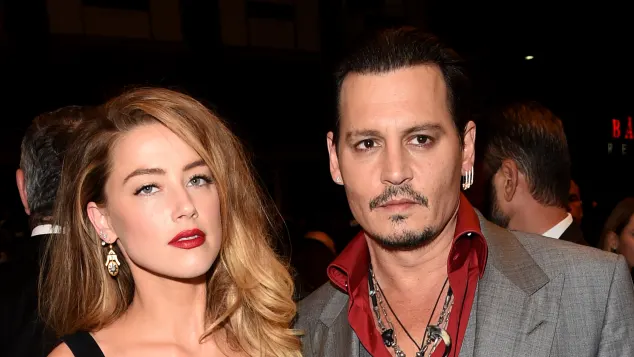 Amber Heard and Johnny Depp