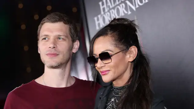 Joseph Morgan and Persia White