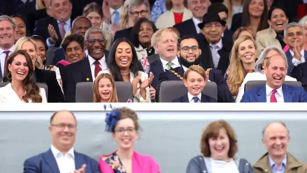 Duchess Kate, Princess Charlotte, Prince George and Prince William
