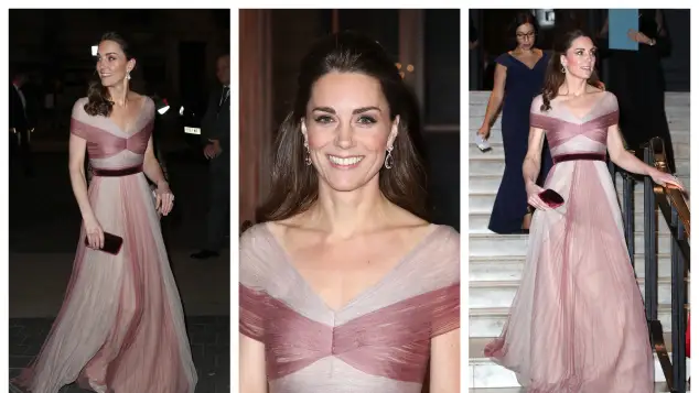 Kate attends a Gala Dinner in aid of ‘Mentally Healthy Schools’ at the Victoria and Albert Museum