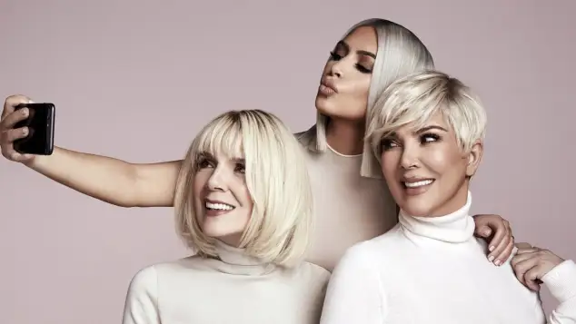 Kim Kardashian, Kris Jenner and MJ Campbell