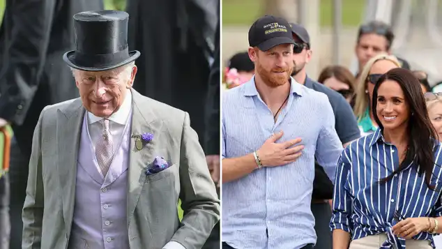 King Charles III, Prince Harry and Meghan Markle