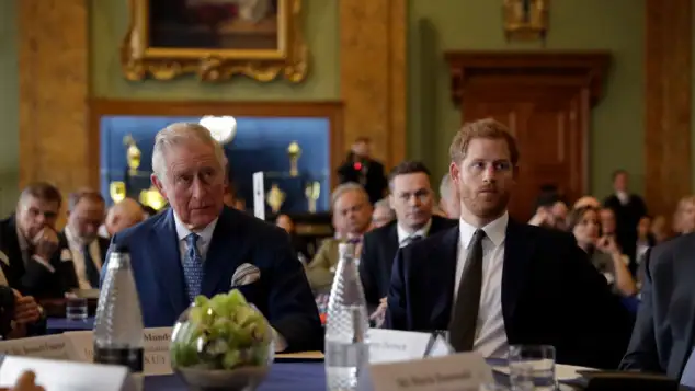 King Charles and Prince Harry