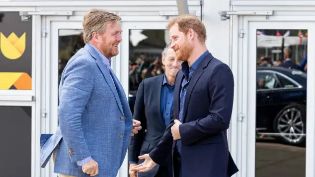 King Willem-Alexander and Prince Harry