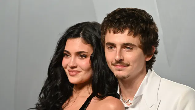 Kylie Jenner and Timothée Chalamet