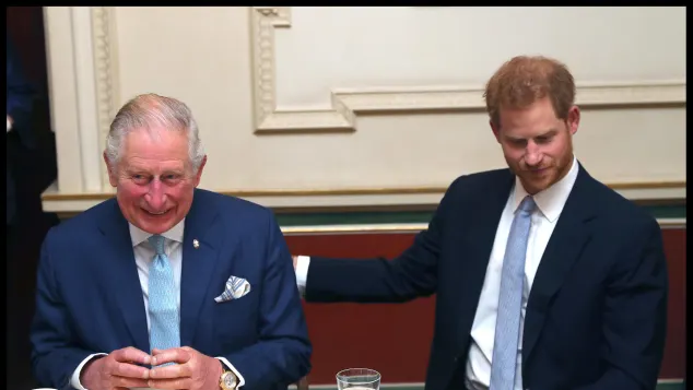 King Charles and Prince Harry