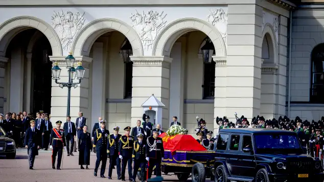 King Harald's Funeral