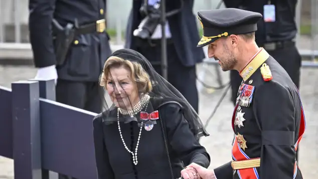 Queen Sonja and King Haakon