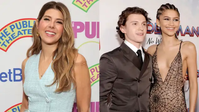 Marisa Tomei, Tom Holland and Zendaya