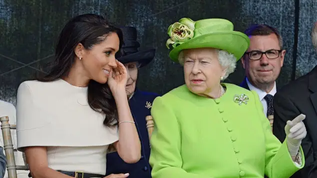Meghan Markle and Queen Elizabeth II