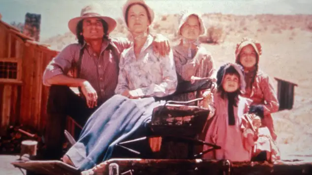 Michael Landon, Karen Grassle, Melissa Sue Anderson, Melissa Gilbert and Lindsay Greenbush