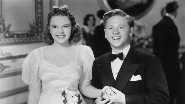 Mickey Rooney and Judy Garland