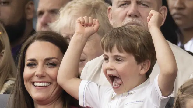 Duchess Kate and Prince Louis