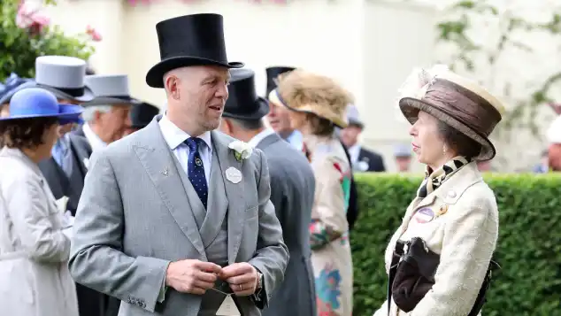 Mike Tindall and Princess Anne