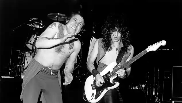 Ozzy Osbourne and Jack E. Lee
