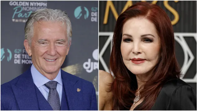 Patrick Duffy and Priscilla Presley