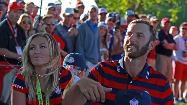 Paulina Gretzky and Dustin Johnson