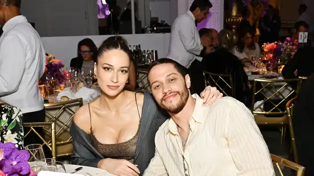 Pete Davidson and Elsie Hewitt