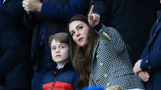 Prince George and Princess Kate