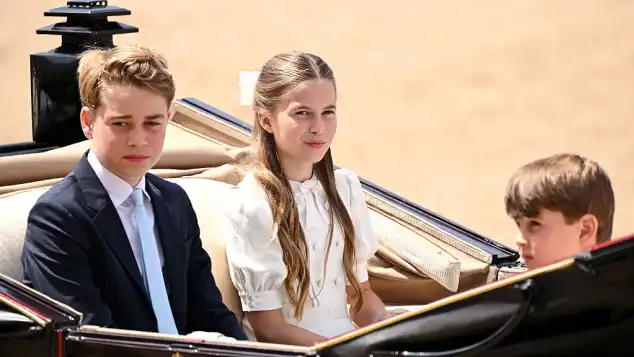 Prince George, Princess Charlotte and Prince Louis