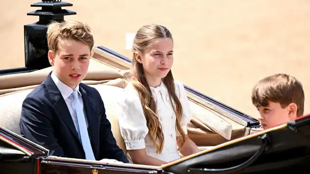 Prince George, Princess Charlotte and Prince Louis