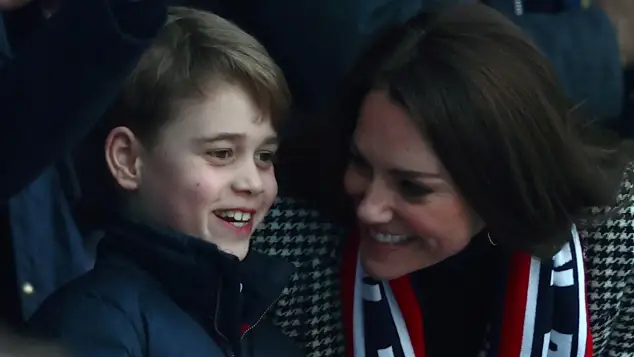 Prince George and Duchess Kate